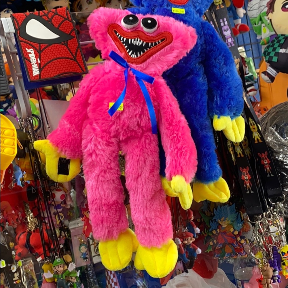 Huggly wiggly price is for both blue and pink. Set  2 plushies.